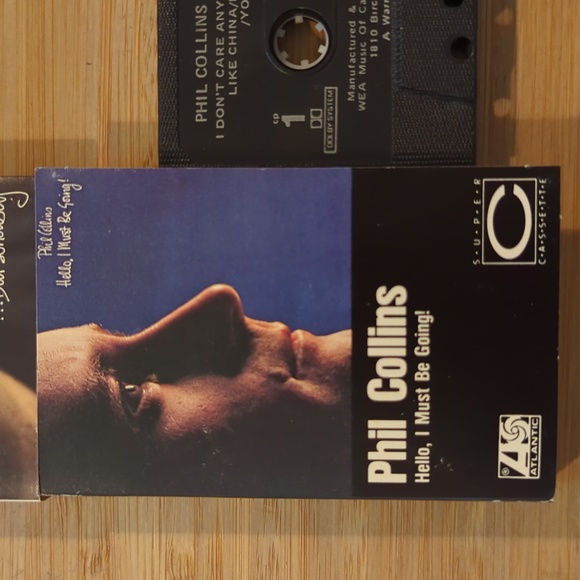 Phil Collins 3 Cassette Combo Pack - Picture 6 of 7
